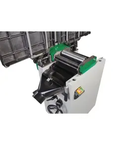 Pialla combinata a filo e spessore con interruttore d'emergenza e cappa aspira trucioli integrata - potenza motore 1,7 kW