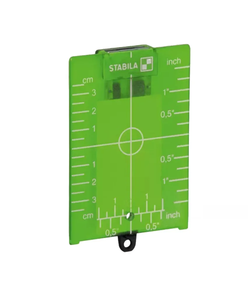 Piastre rifrangenti con supporto magnetico Stabila ZP, può essere fissata con il supporto magnetico alle guide in metallo