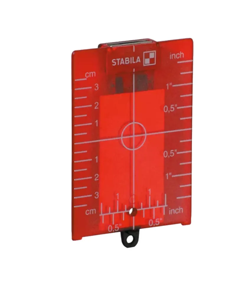 Piastre rifrangenti con supporto magnetico Stabila ZP, può essere fissata con il supporto magnetico alle guide in metallo