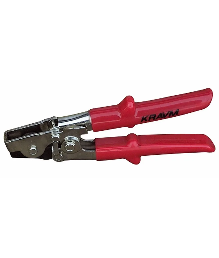 Pinza per ribadire Kravm, a doppia leva - larghezza aperture: 6 mm