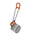 Pinza sollevamento fusti