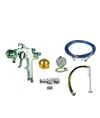 Pompa pneumatica K30MIX aria con kit di verniciatura
