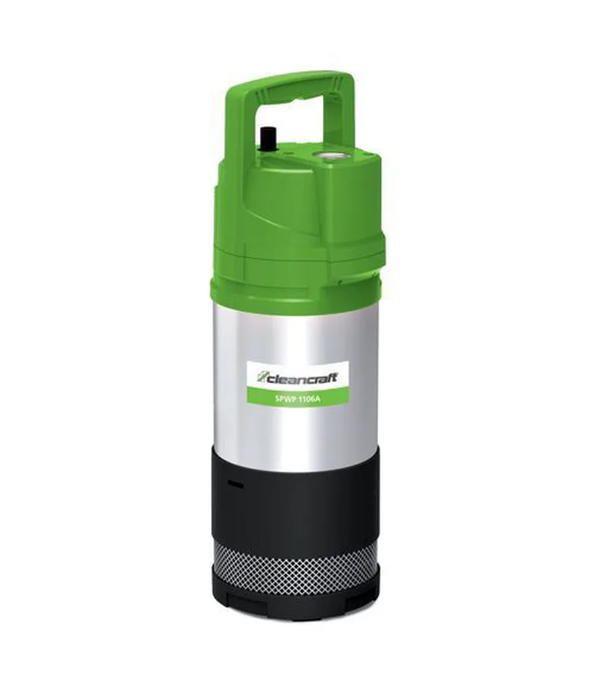 Pompe centrifughe a immersione per acque chiare Cleancraft SPWP 1106A, con azionamento/stop automatico - per sistemi di acqua piovana