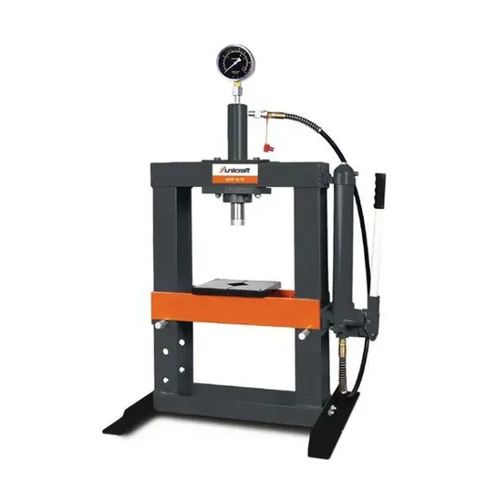 Pressa idraulica con forza di compressione di 10 t