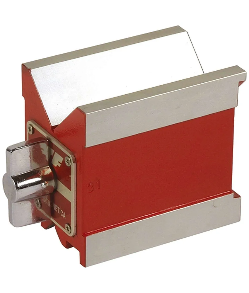 Prisma magnetico per piano LTF, Funzionale e preciso per misurazione, controllo e rettifica pezzi da lavorare - per macchinari con piano magnetico ...