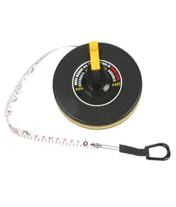 Rotella metrica 13 mm 30 m nastro in fibra di vetro plastificato