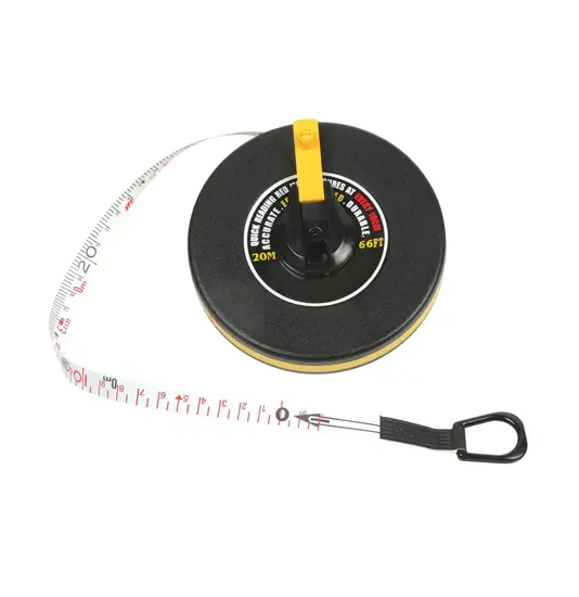 Rotella metrica 13 mm 30 m nastro in fibra di vetro plastificato