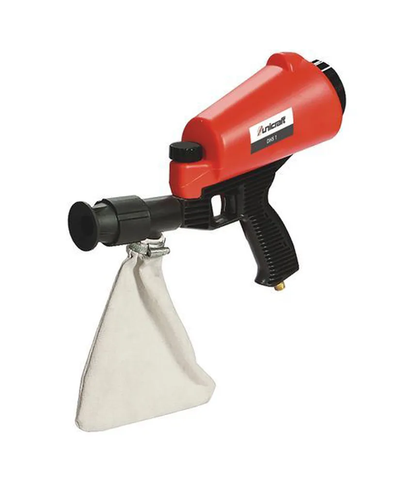 Sabbiatrice manuale ad aria compressa DHS 1, volume contenitore 0,9 lt