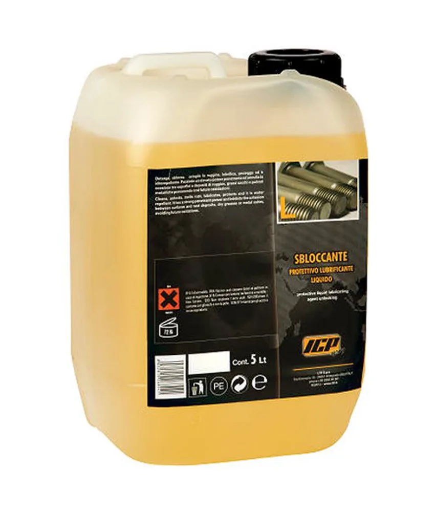 Sbloccante protettivo lubrificante liquido, in fusto da 5lt