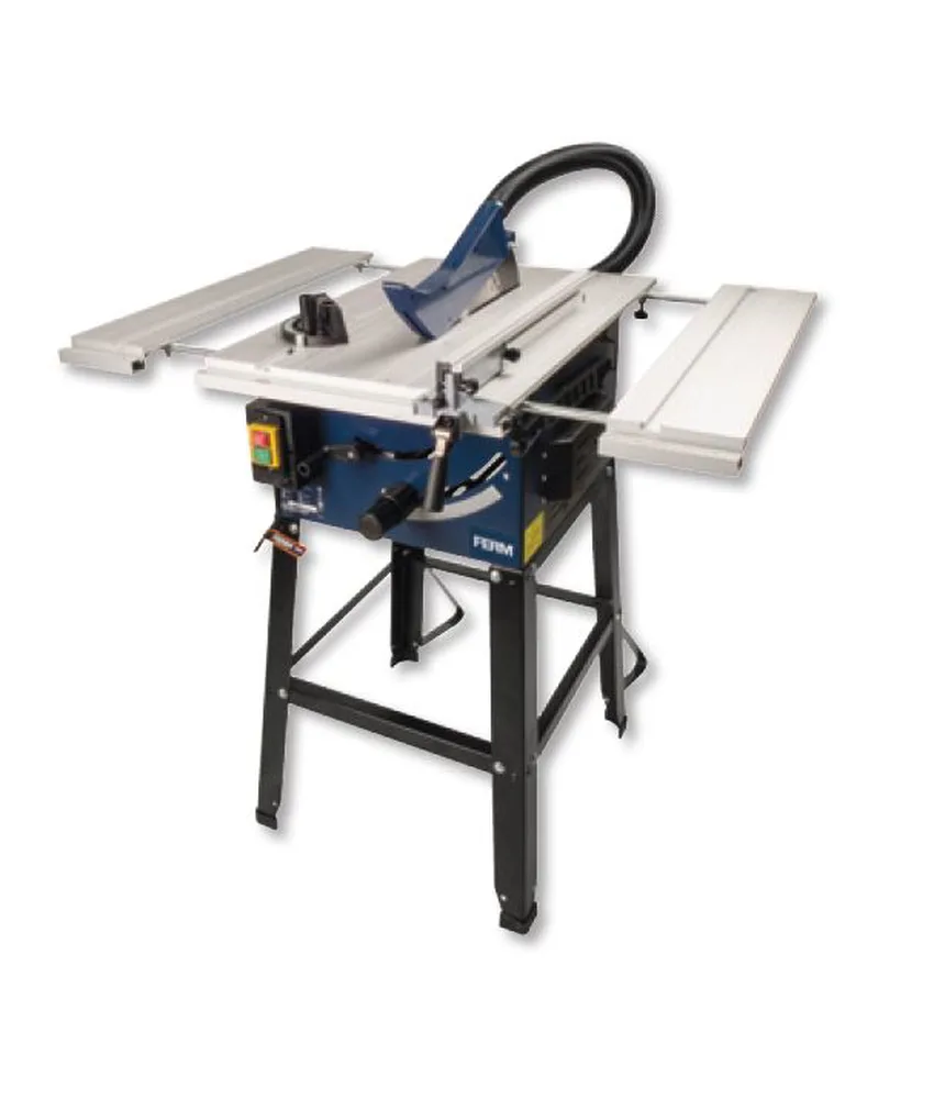 Sega circolare da banco 1800W FERM, dimensioni tavola 930x625 mm - lama 250x30 mm