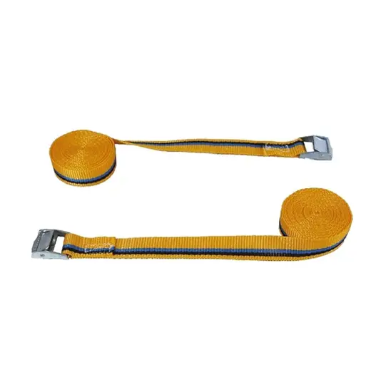 Set 2 nastri con fibbia - larghezza 25 mm e lunghezza 2x3 metri