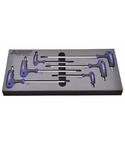 Set 6 chiavi a T Torx Kravm