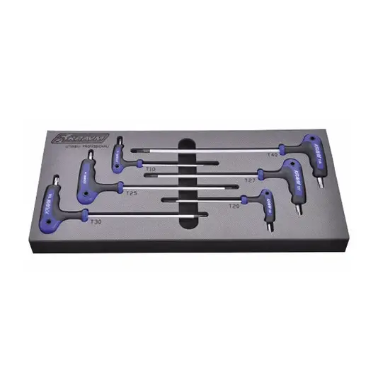 Set 6 chiavi a T Torx Kravm
