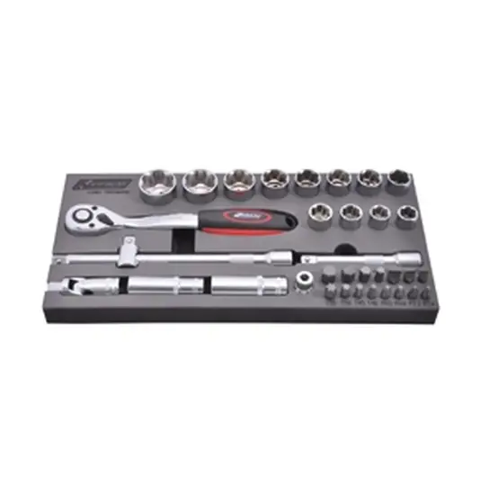 Set bussole con inserti 35 pezzi Kravm