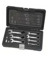 Set chiavi combinate a cricchetto corte Kravm