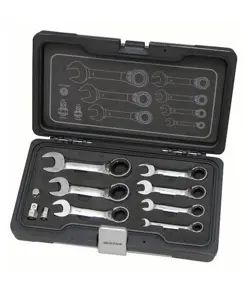 Set chiavi combinate a cricchetto corte Kravm