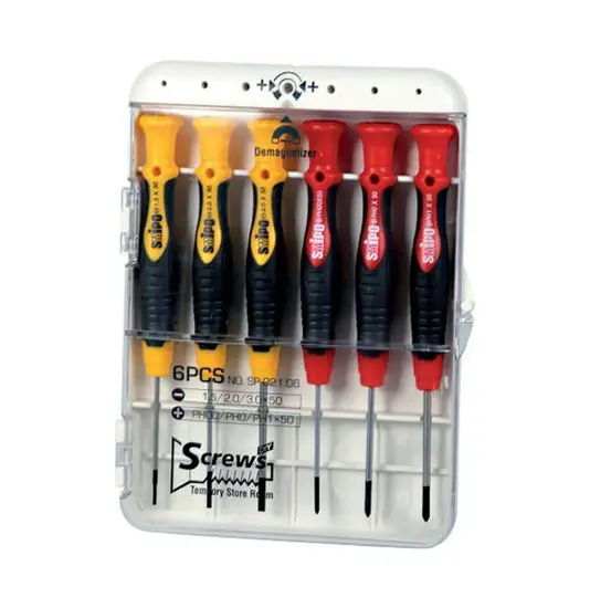 Set giraviti di precisione 6 pezzi LTF