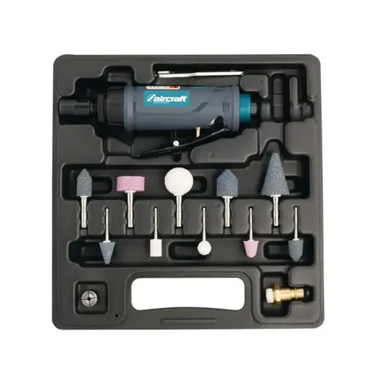 Set smerigliatrice diritta, leggera e compatta