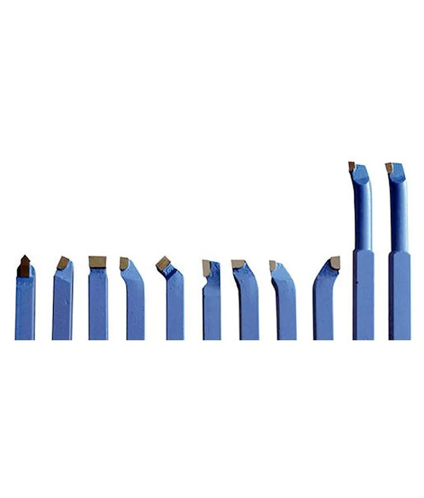 Set Utensili Da Tornio 16 Mm 11 Pezzi, 11 pezzi con placchette brasate
