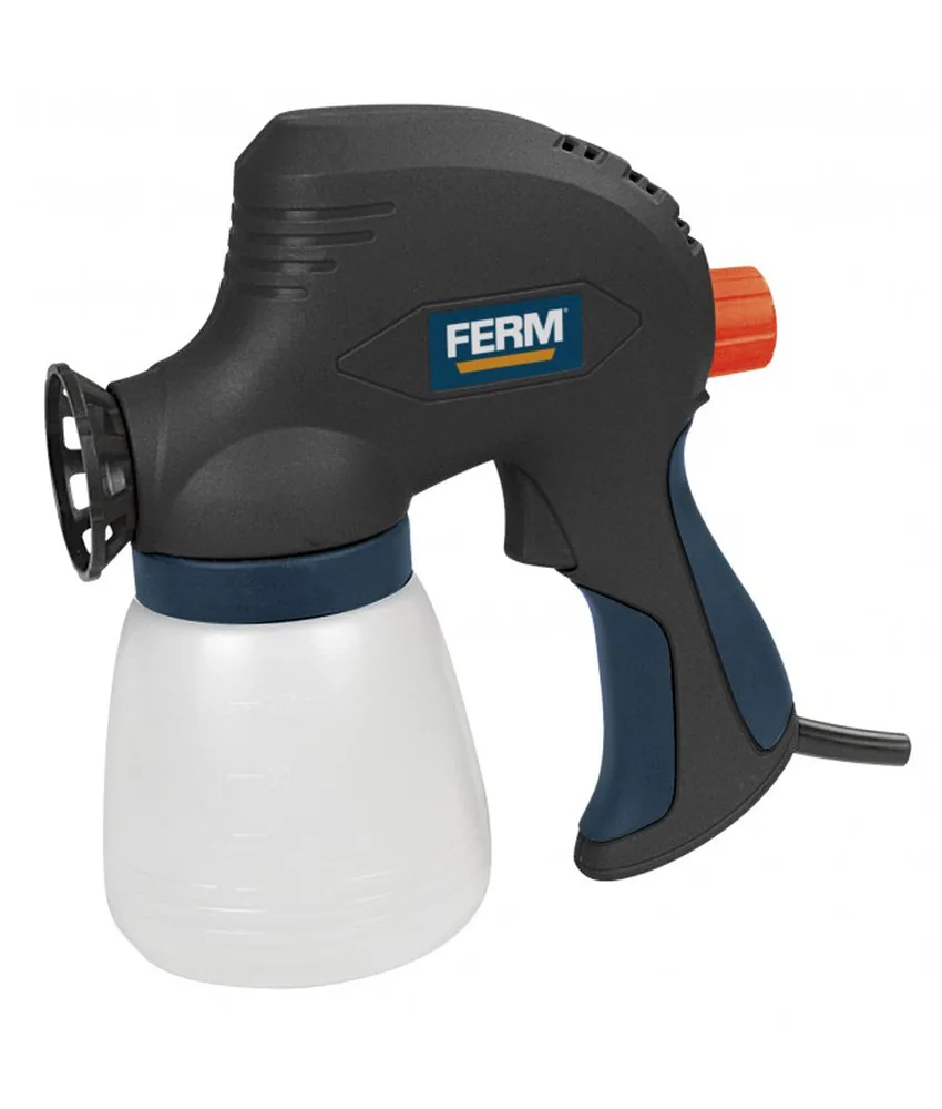 Sistema di verniciatura a spruzzo 110W FERM, erogazione max 300 g/min - capacità serbatoio 800 ml