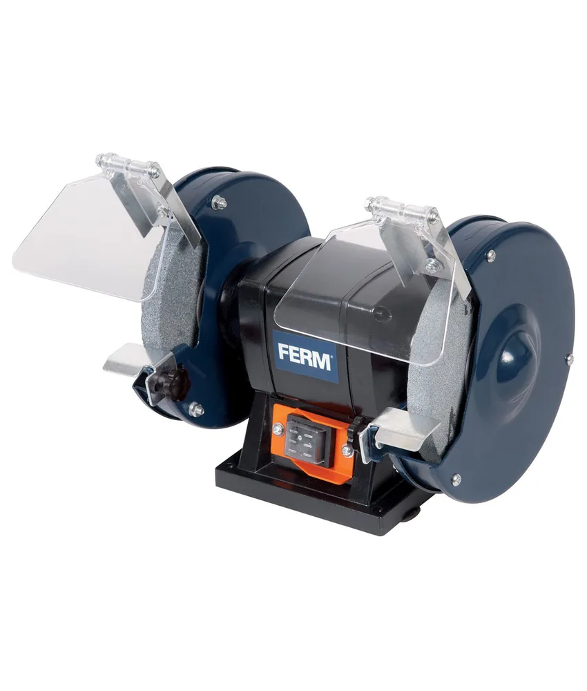 Smerigliatrice da banco FERM, velocità a vuoto 2950 rpm