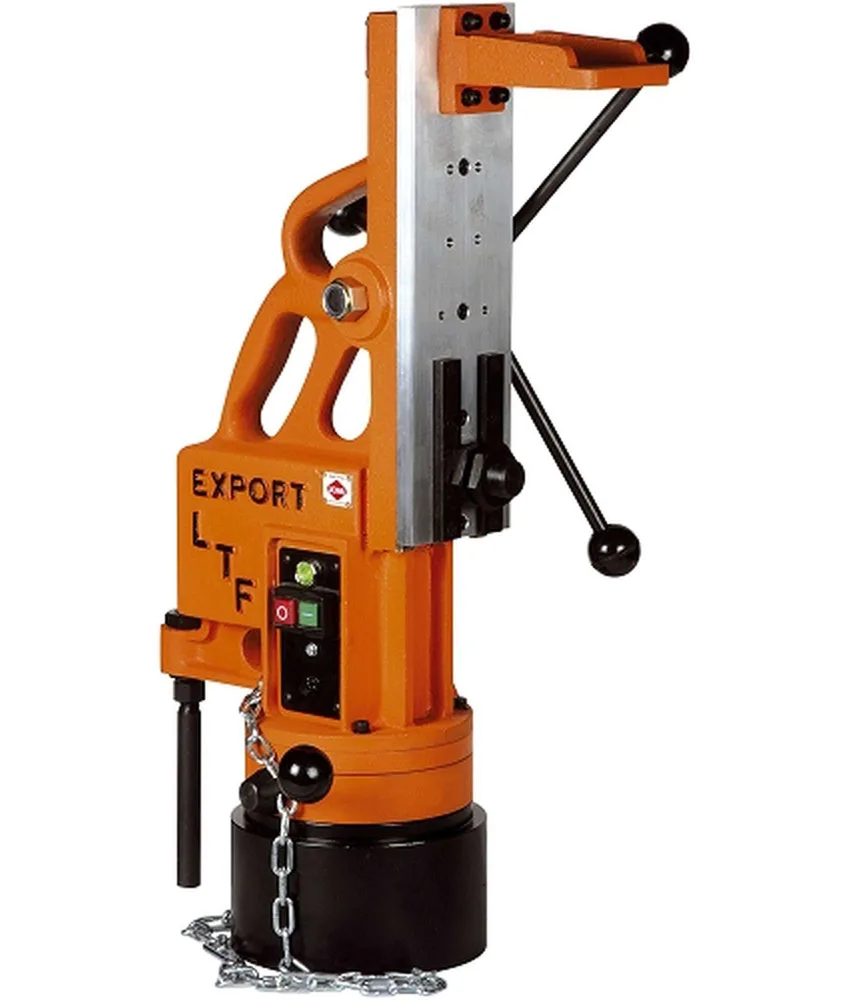 Supporto elettromagnetico per trapano elettrico LTF, 220 V - Potenza 180 W - solo supporto - base magnetica tonda - per trapani elettropermanenti