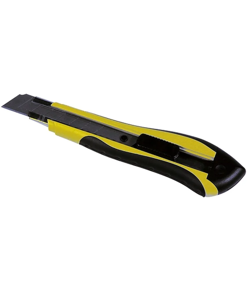 Taglierino LTF, in plastica - guida in metallo con bloccaggio automatico - lama 18 mm