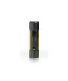 Torcia a doppio fascio in alluminio con clip da tasca e base magnetica