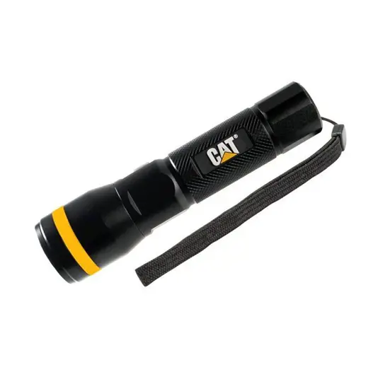 Torcia a led focusing in alluminio con cordino da polso
