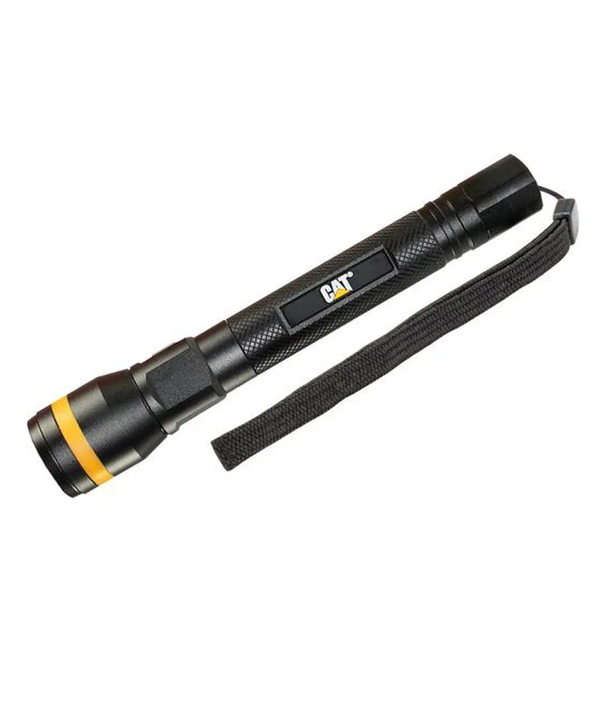 Torcia a led ricaricabile focusing dimmerabile con cordino da polso, da 200 lumen