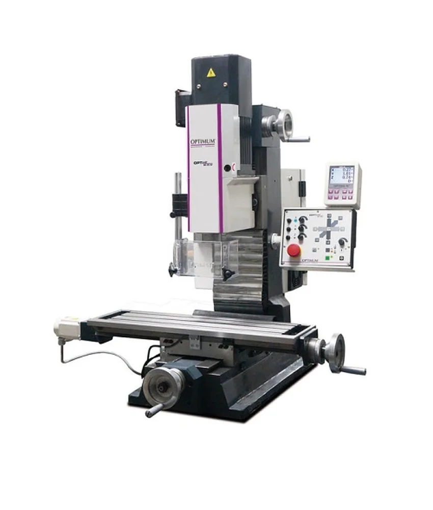Trapano fresa con azionamento elettronico, servomotore - display digitale