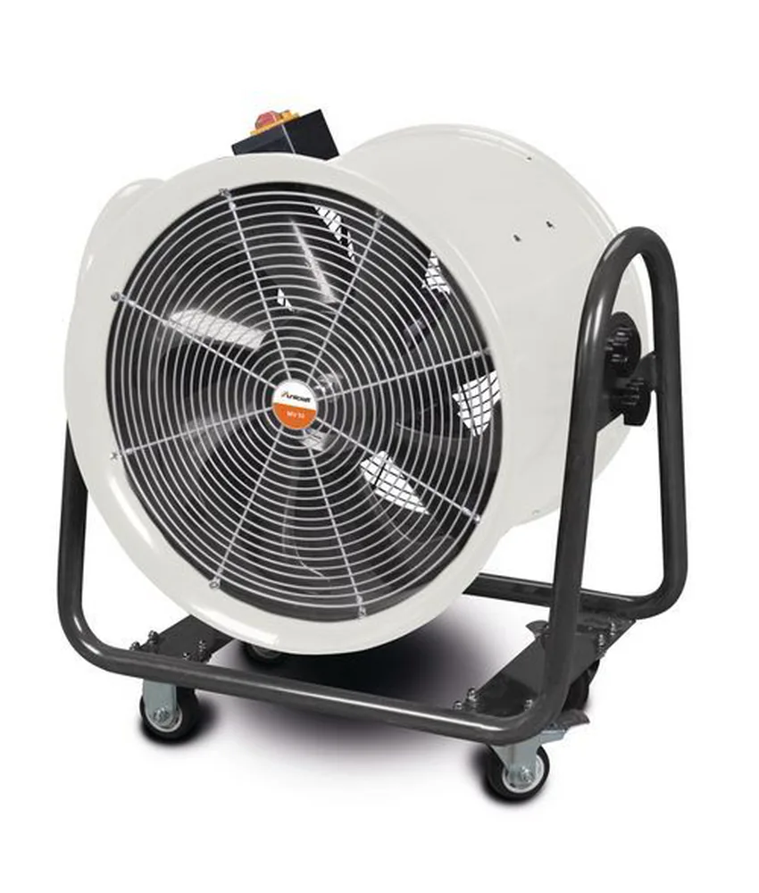 Ventilatore portatile, per disperdere l‘aria calda, fumi di saldatura, segatura, fumo, gas, odori, polvere