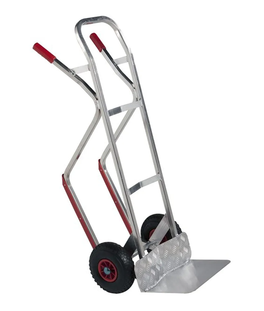 Carrello da lavoro con ruote, per trasporto sacchi, bidoni e bombole - portata 200 kg