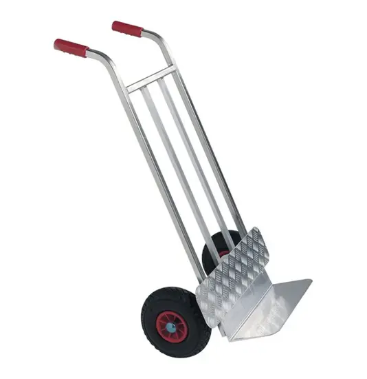 Carrello in alluminio con ruote STP
