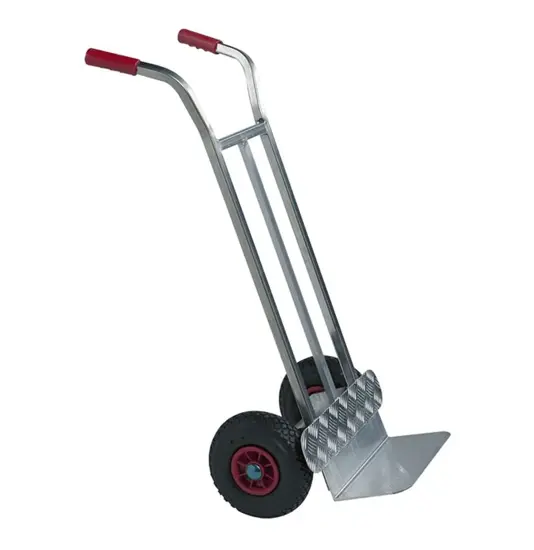 Carrello in alluminio per trasporto casse e scatole STP