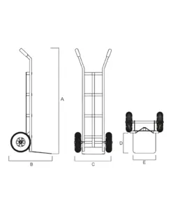 Carrello porta barilotti STP