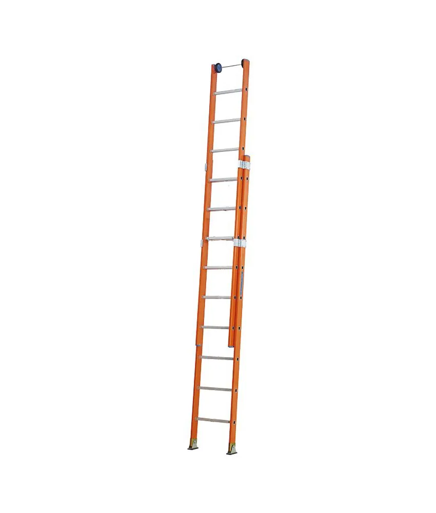 Scala a sfilo 2 tronchi ad isolamento elettrico W6, in vetroresina - a mano