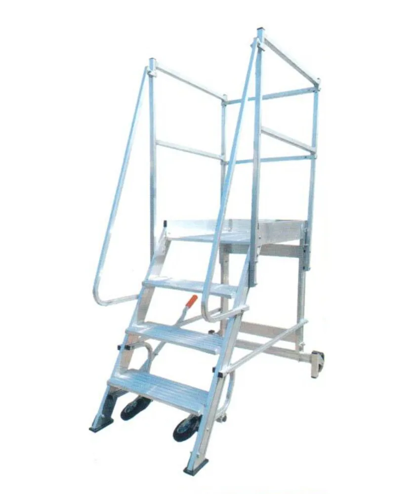 Sgabello Stabilia Plus, in alluminio - mm 600x600