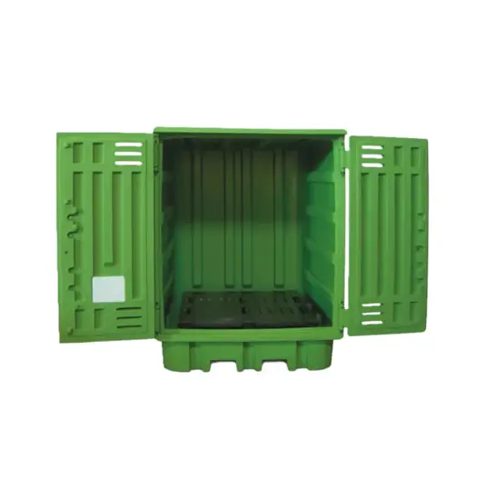 Armadio box per fusti di contenimento