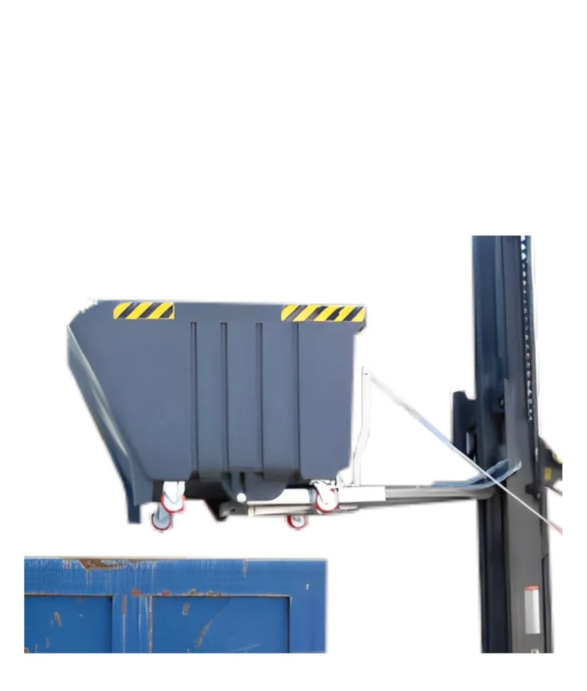Benna ribaltabile, 100% polietilene stabilizzato UV - capacitò 1000 L