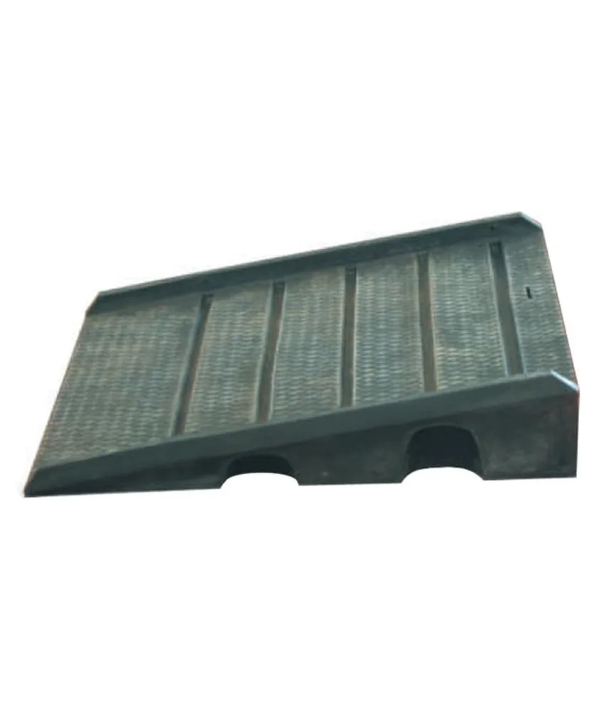 Rampa per piattaforma modulare SUN 0005, polietilene - 100x96x16 cm