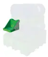 Supporto in plastica per contenitore liquidi