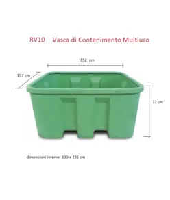 Vasca di contenimento liquidi