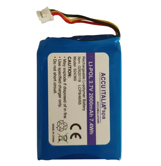 Batteria Li-Ion ricaricabile Datix WI-TRAK PRO 4G