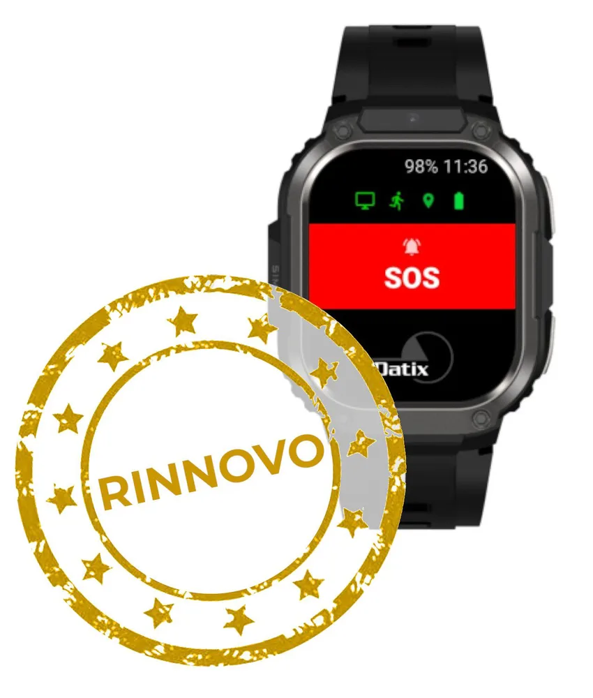 Rinnovo licenza per smartwatch uomo a terra Datix 2Watch, rinnovo 24 mesi