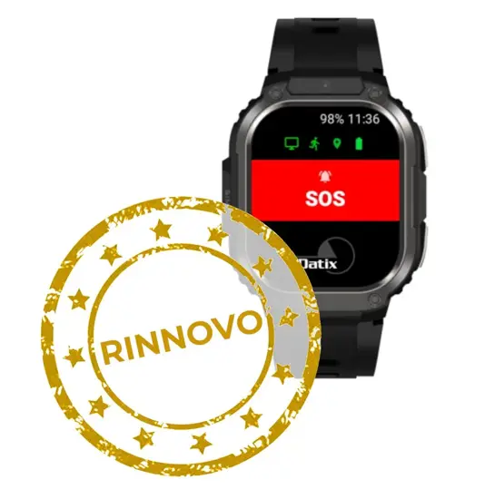 Rinnovo licenza per smartwatch uomo a terra Datix 2Watch