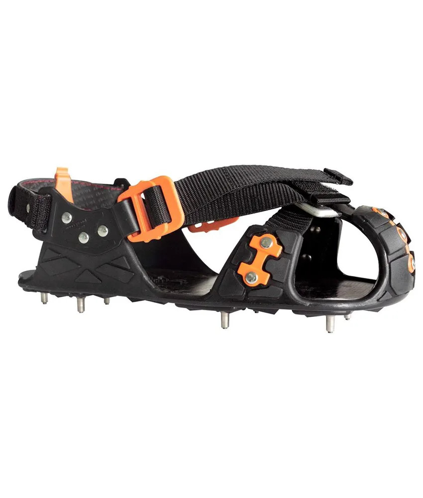 Suola chiodata per scarpe Tiger Grip Winter Grip, sistema di chiusura Lock'Key - 7 chiodi intercambiambili - cinturino regolabile