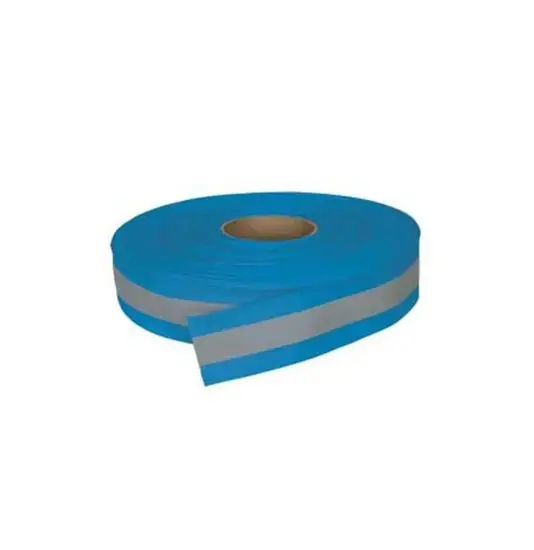 Rotolo di banda riflettente ad alta visibilità da cucire Rotolo 5 cm x 100 m