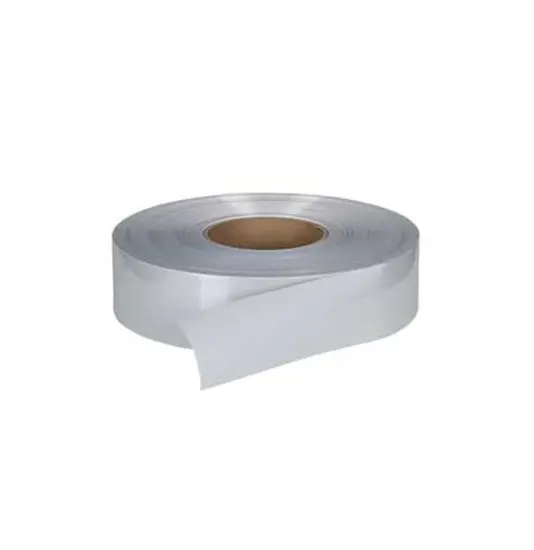 Rotolo di banda riflettente ad alta visibilità termoadesiva Rotolo 5 cm x 100 m