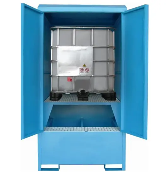 Armadio con rialzo per una cisternetta da 1000 litri